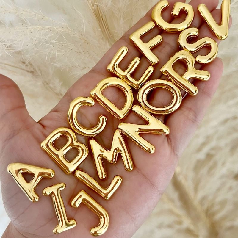 Chunky Initials Necklace