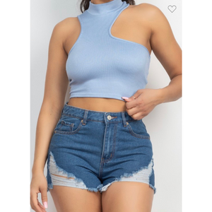 Mock Neck Tank top