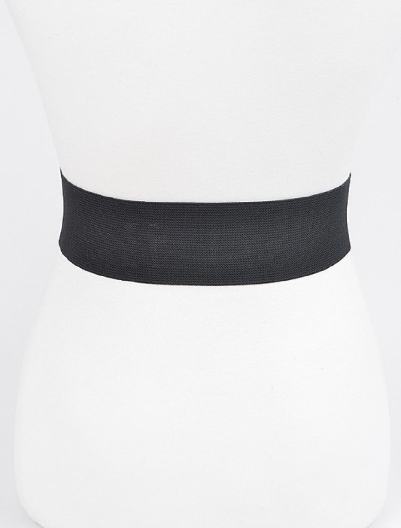 Rhinestone Ribbon Elastic Belt