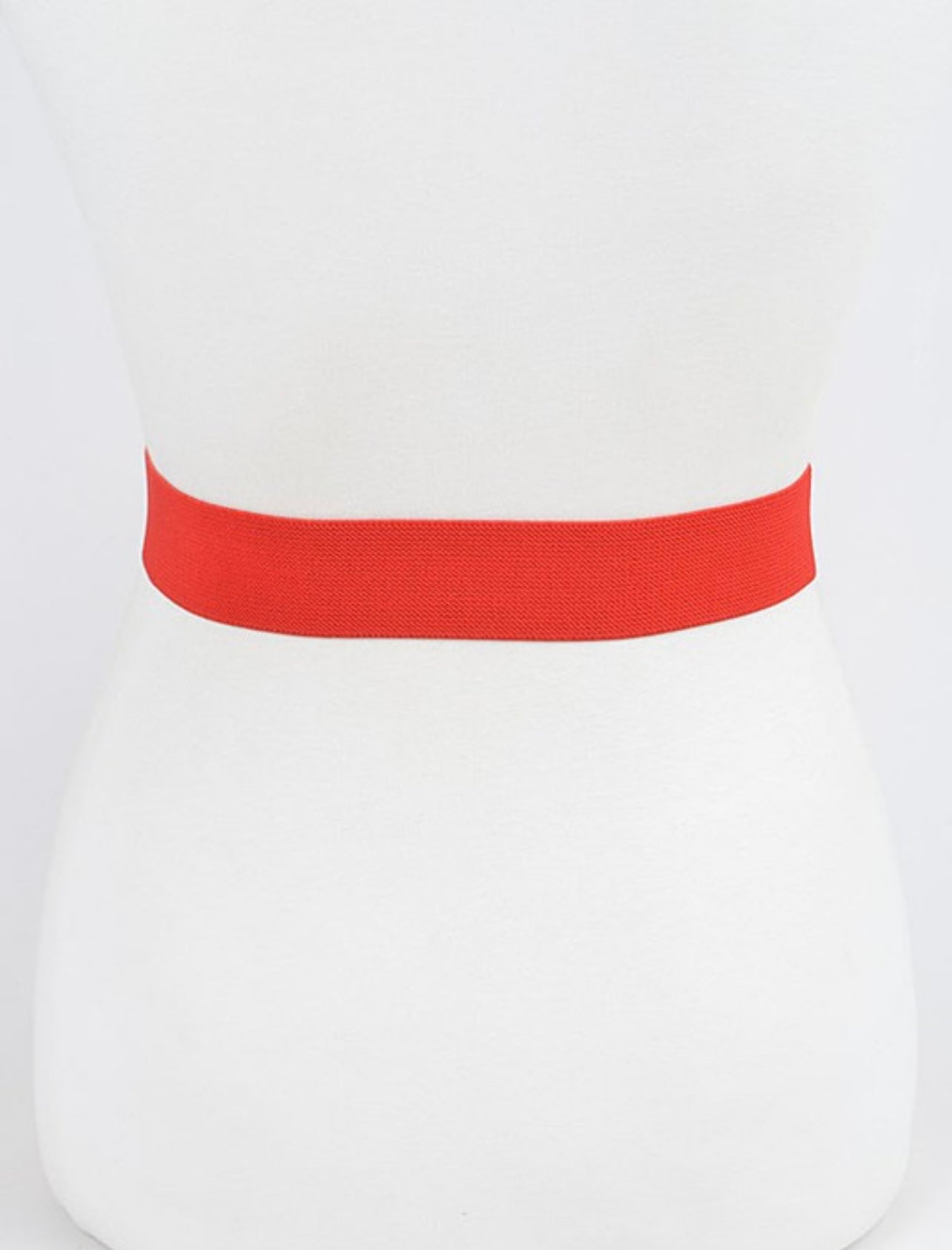 Ribbon Buckle Stretch Belt