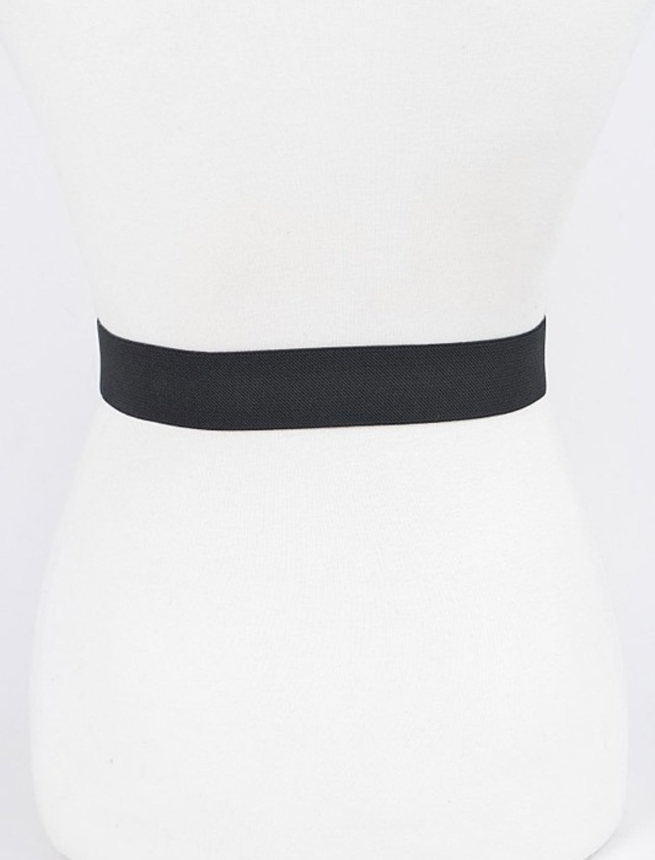Ribbon Buckle Stretch Belt