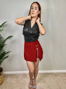 Sparkly Sleeveless Top
