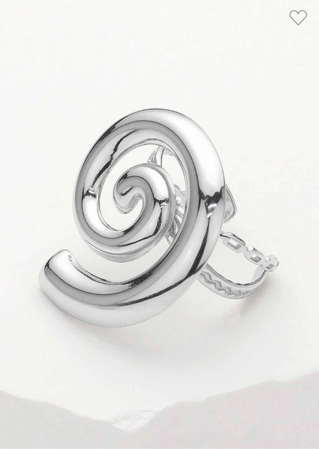 Stainless Steel Spiral Adjustable Ring