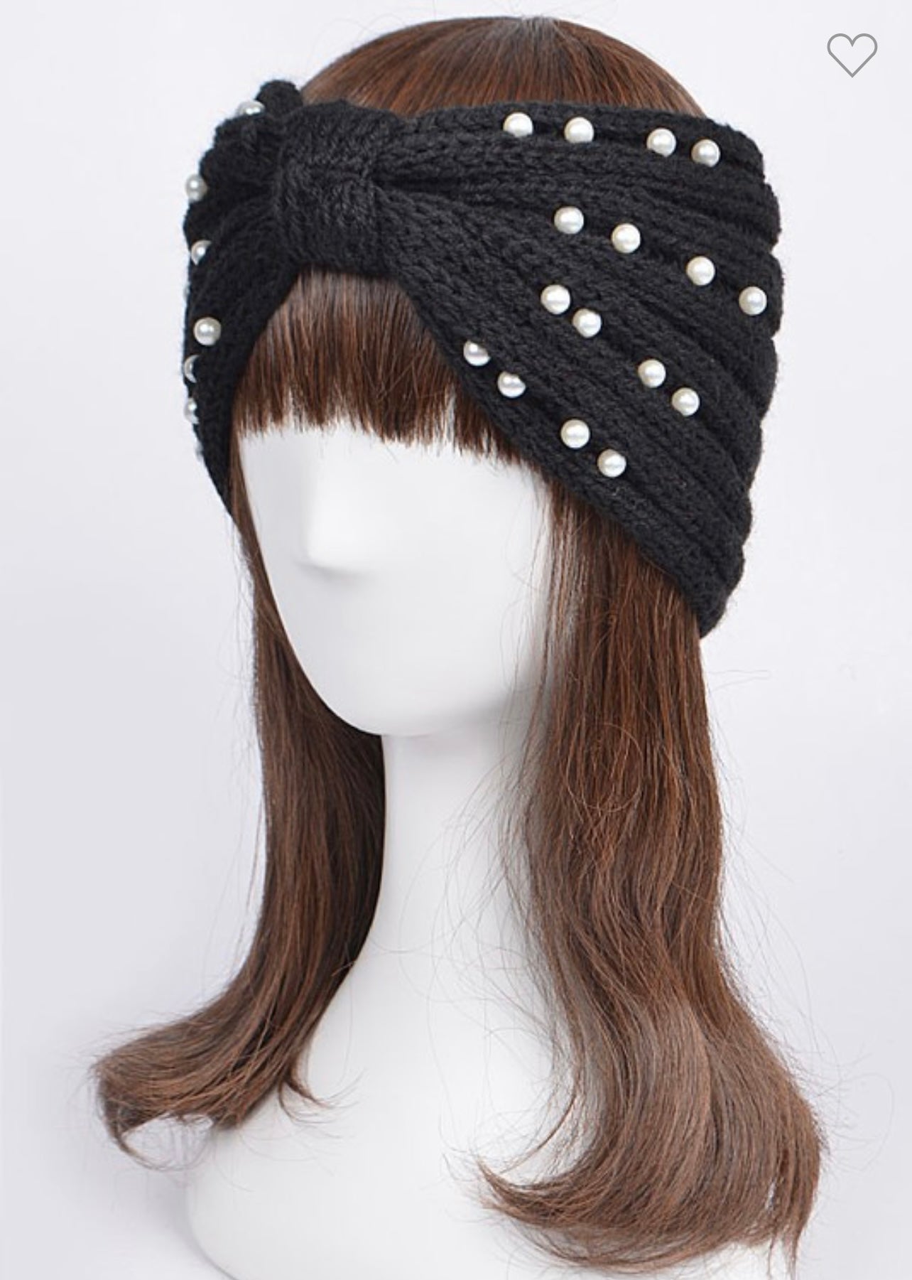 Pearl Embroidered Headband