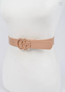 Faux Leather Simple Belt