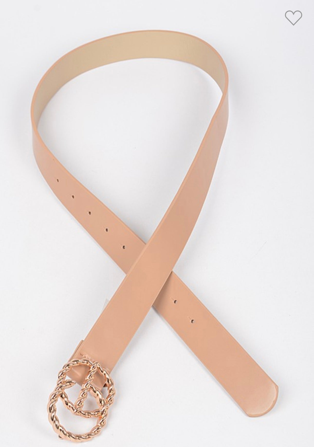 Faux Leather Simple Belt
