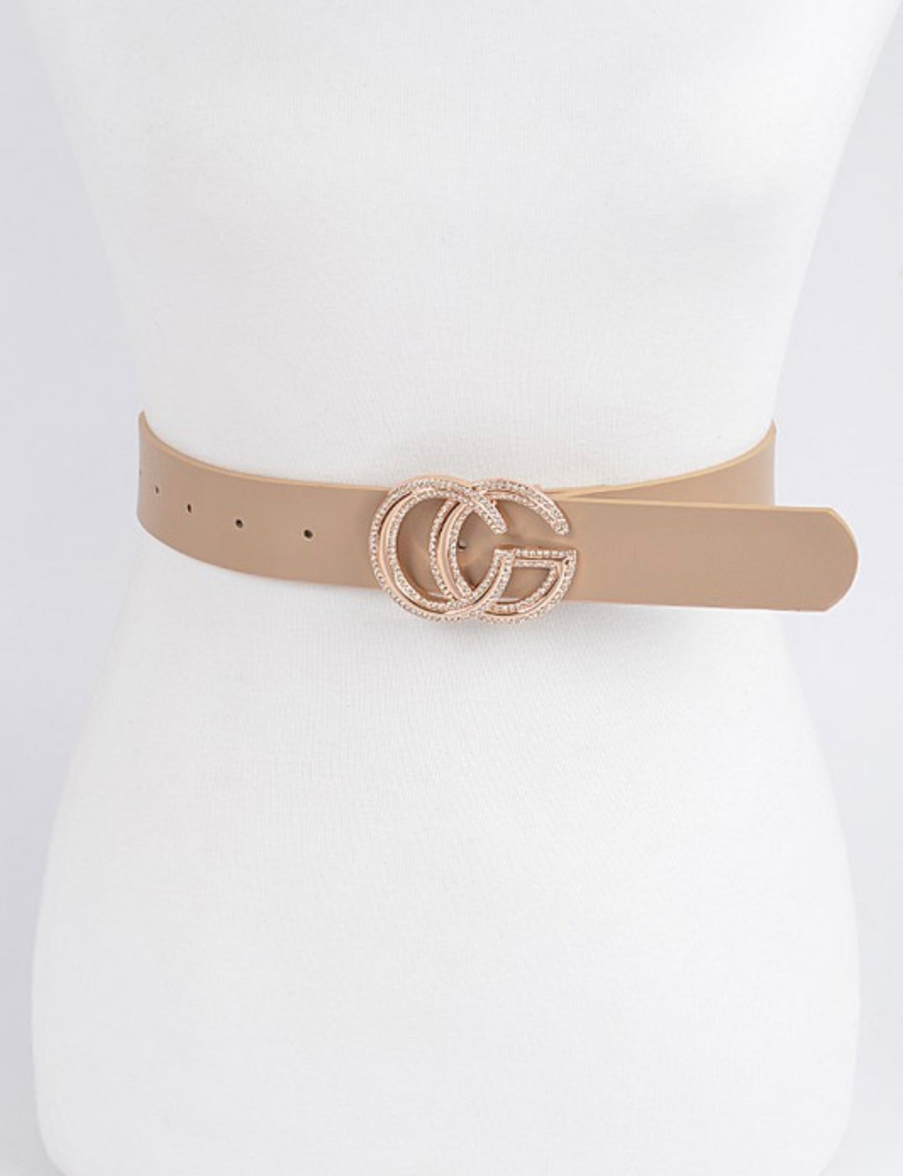 Faux Leather Belt
