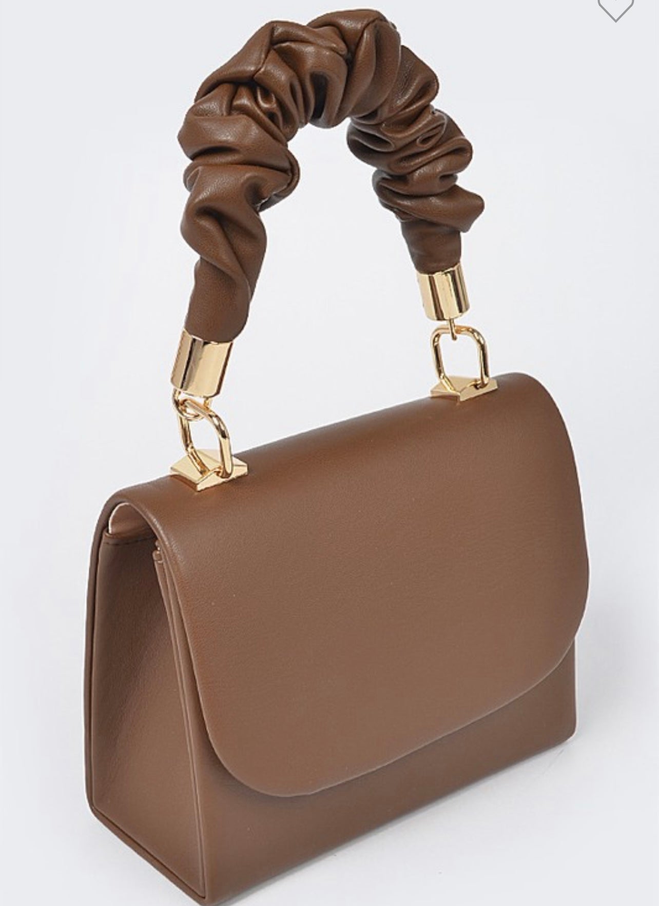 Wrinkled handle Simple Clutch