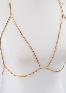 Rose gold Trendy Body Chain
