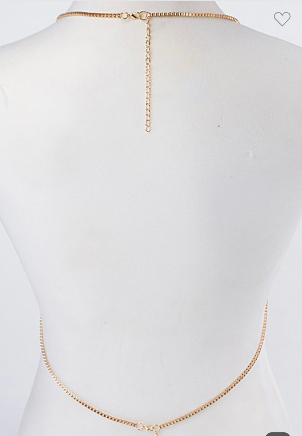 Rose gold Trendy Body Chain