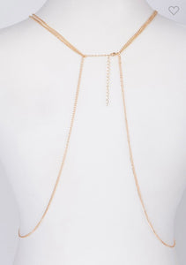 Rose gold Elegant body chain