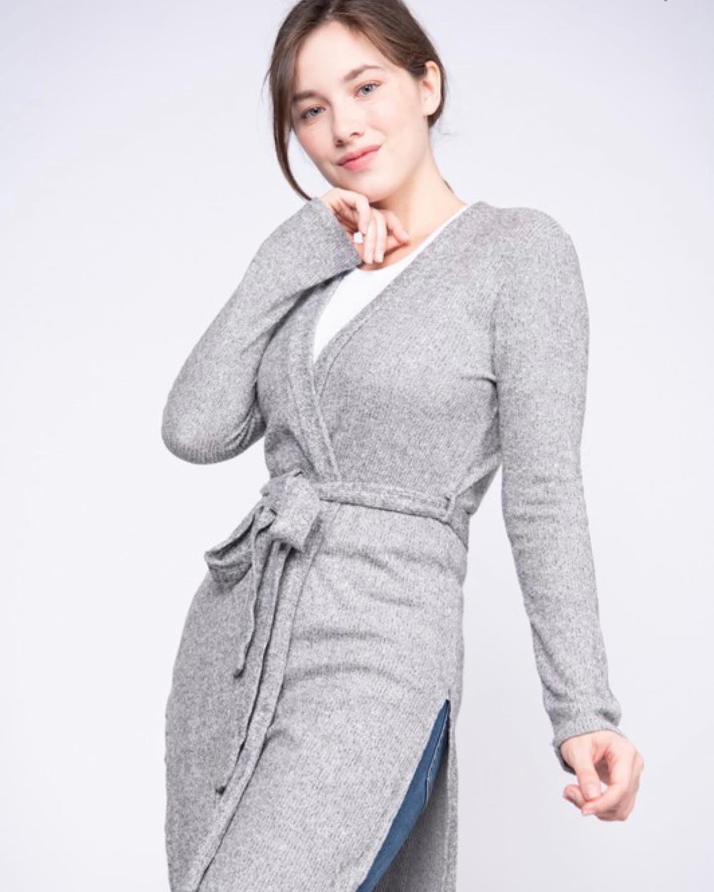 Ribbed Knit Jacket