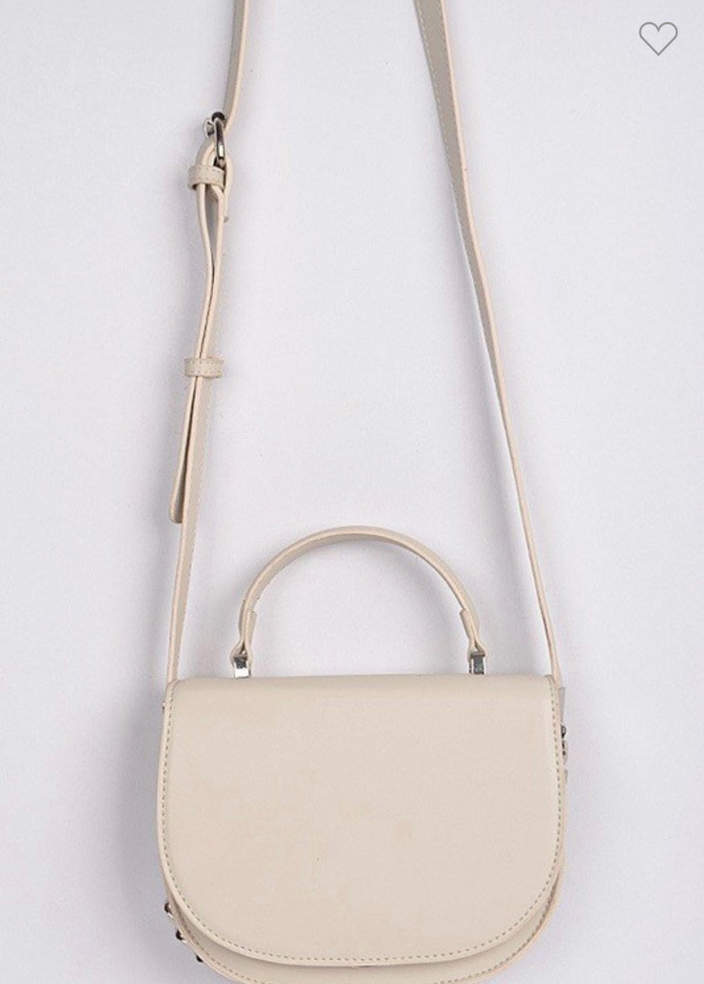 Leather Strap Body Clutch