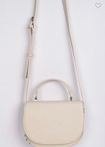 Leather Strap Body Clutch