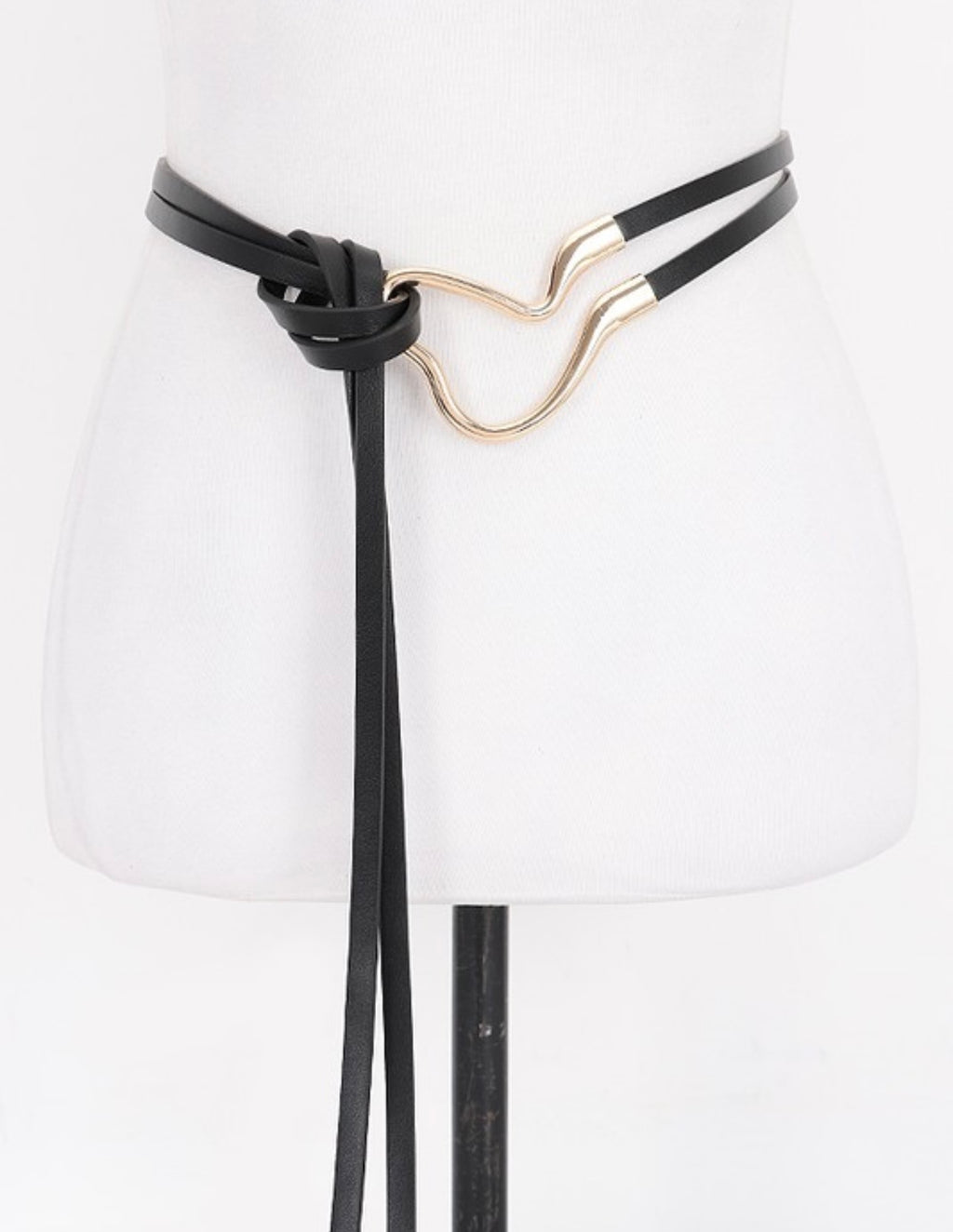 Metal Buckle Wrap Belt