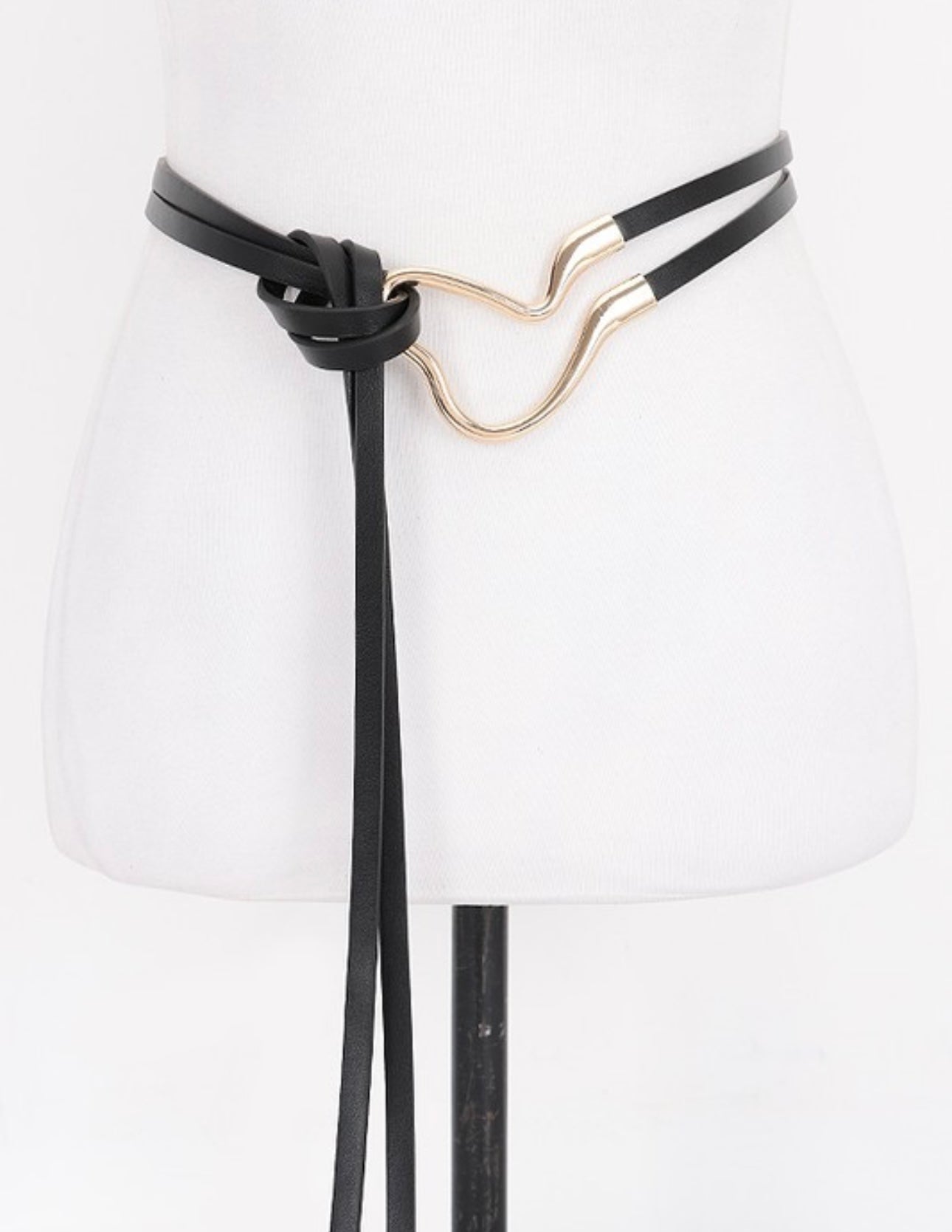 Metal Buckle Wrap Belt