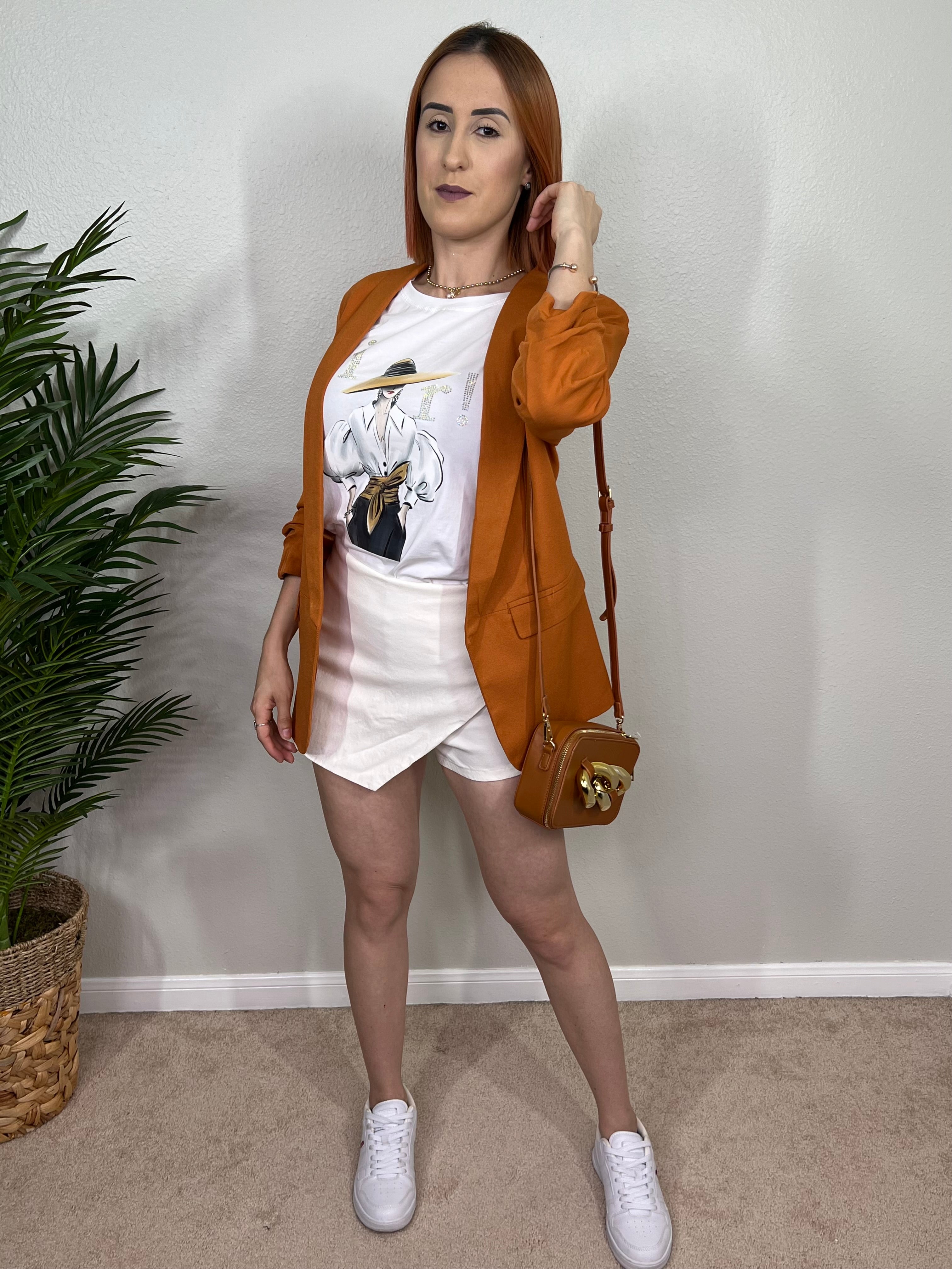 3/4 Sleeve Blazer
