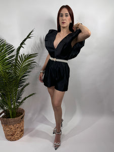 Satin Structured Romper
