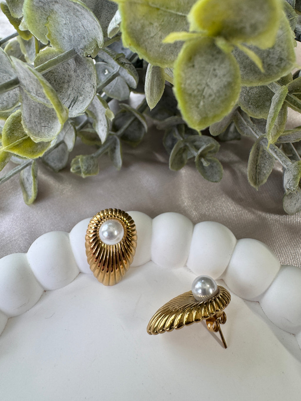 18K Stainless Steel Priority Studs