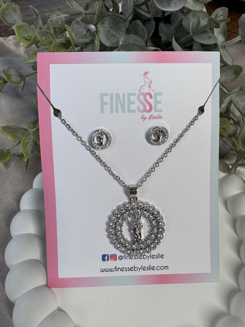 Stainless Steel San Judas Tadeo Necklace
