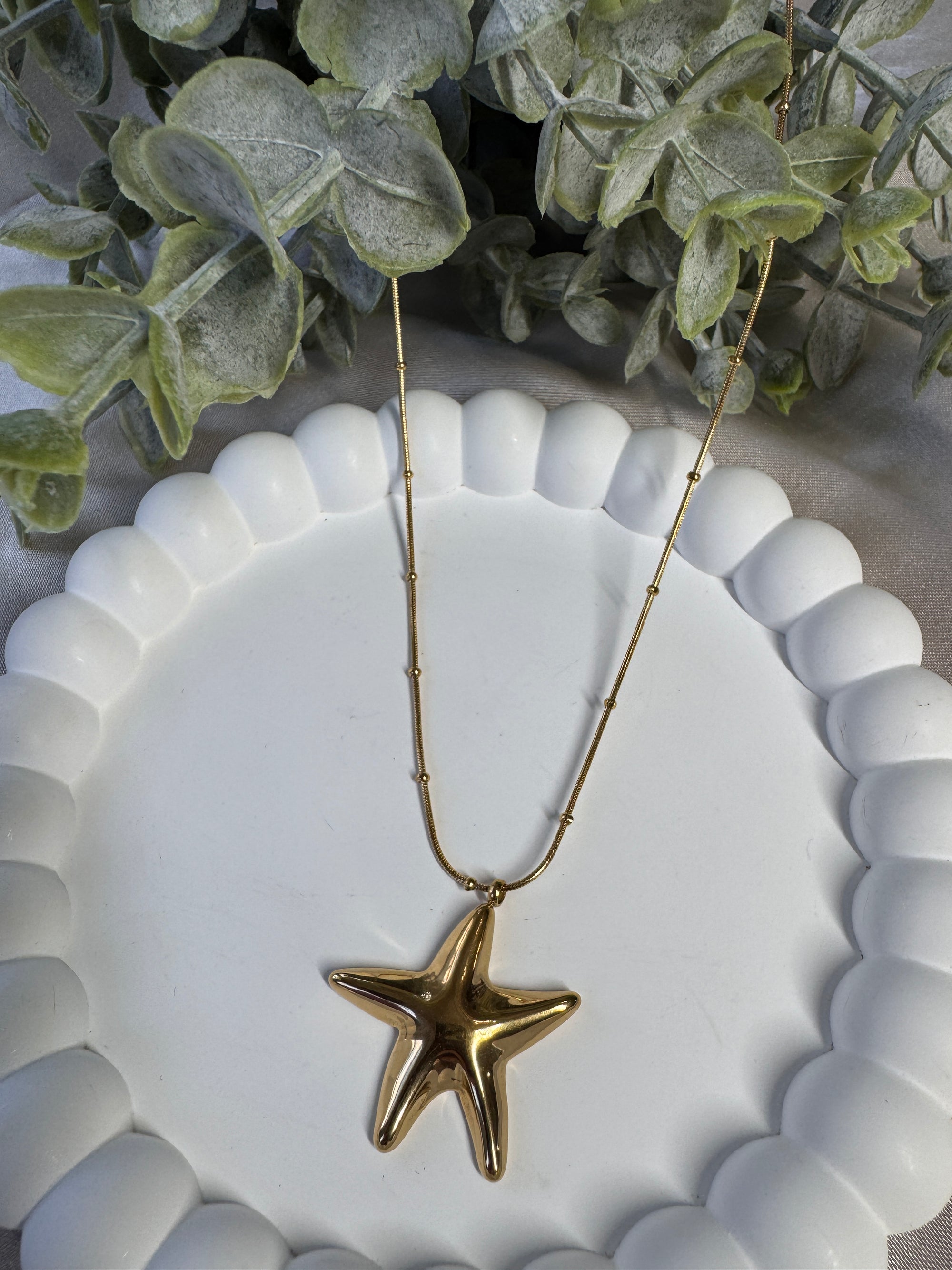 18K Stainless Steel Resort Necklace