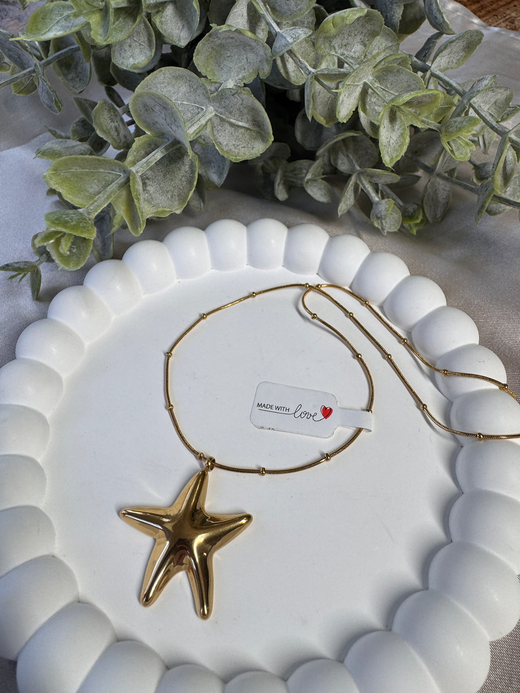 18K Stainless Steel Resort Necklace