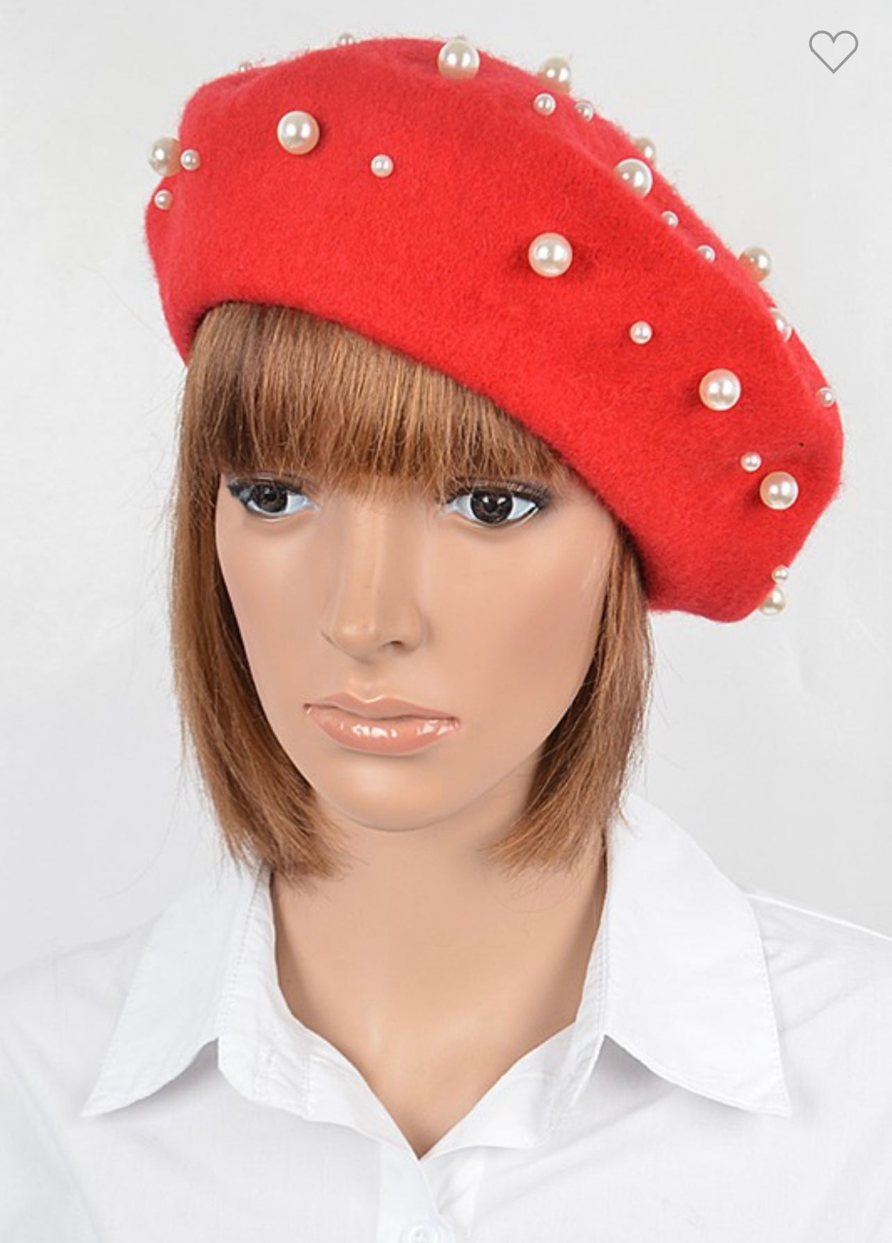 Fashionable Pearl Beret