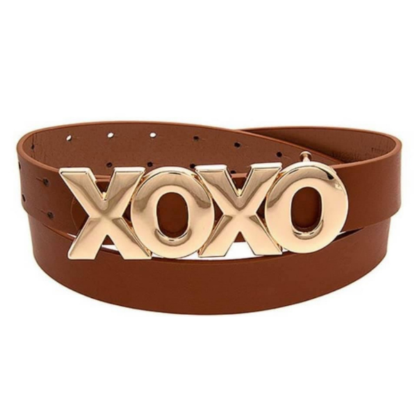 Xoxo Faux Leather Fashion Belt