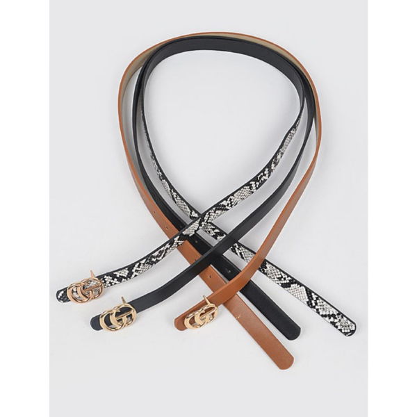 3PCS Multi CG Buckle Belt