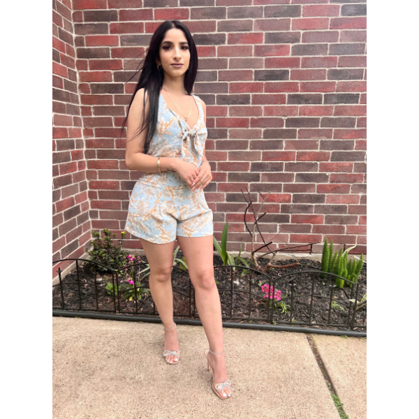 Printed Set With Shorts