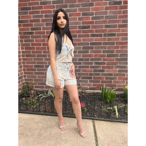 Printed Set With Shorts