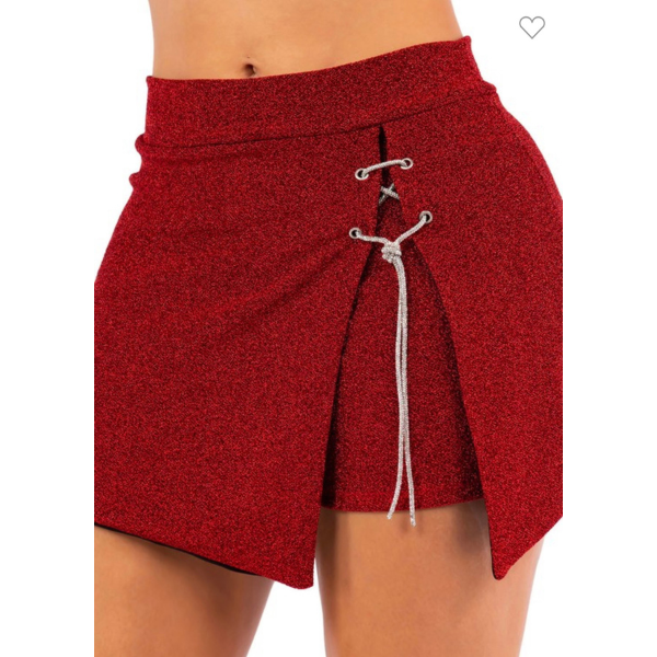 Shining night date skort