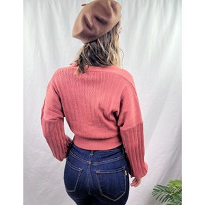 Long Sleeve Cardigan Sweater