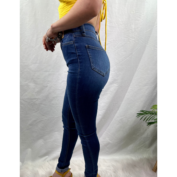 High Waisted Skinny Jeans