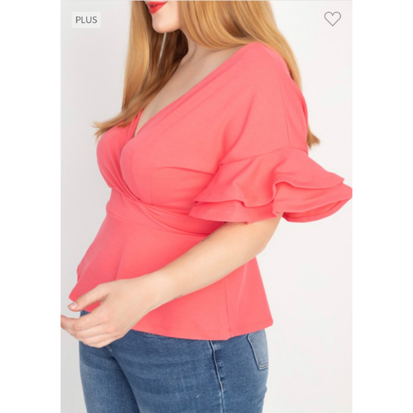 Pink Coral Top