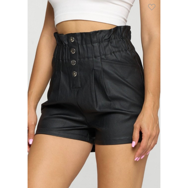 Foil Twill Shorts
