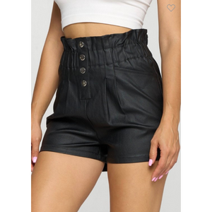 Foil Twill Shorts