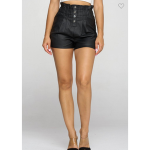 Foil Twill Shorts